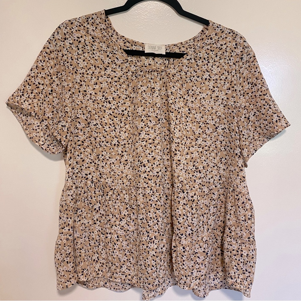 Sienna Sky Tiered Blouse